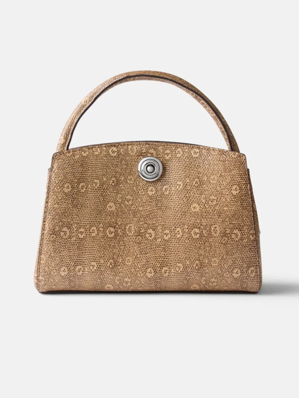 Liffner $575 Retail Pushlock Mini Lady Bag